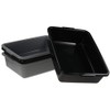 Kekow 4-Pack 8 L Commercial Box Tub, Small Plastic Bus