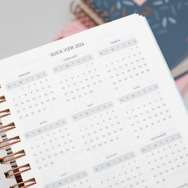 2025-2026 Academic Diary A5 Day a Page - Mid Year