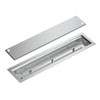 Skyflame Linear Stainless Steel Drop-in Fire Pit Pan and Burner