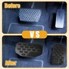 X AUTOHAUX Pedal Pads - Auto Brake and Gas Accelerator