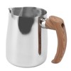 Stainless Steel Milk Frothing Pitcher, Thicken No Drip Cup with