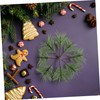 ULTECHNOVO 60pcs Faux Pine Branches Realistic Pine Needles for Christmas