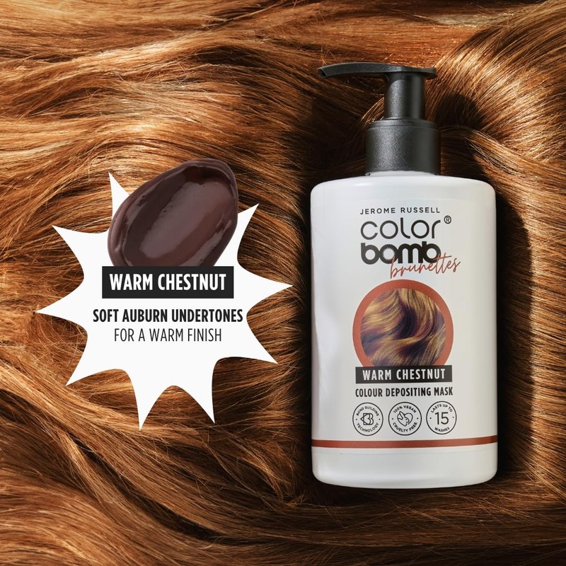 Jerome Russell Color Bomb Brunettes – Warm Chestnut Colour Depositing