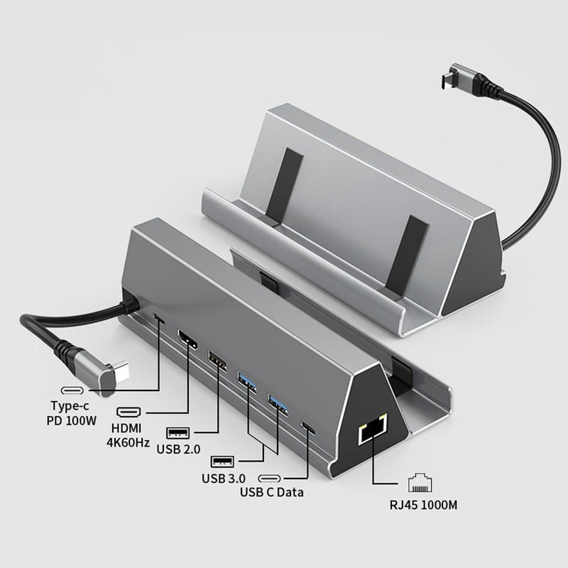 7 in 1 Docking Station Type C to PD HD