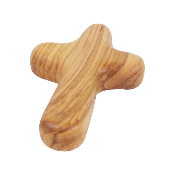 wellhouse Comfort/Holding Cross Palm Cross Hand Held Olive Cross For