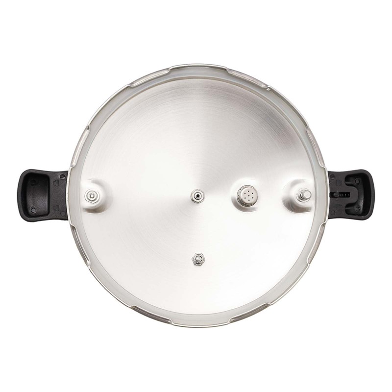 22L Pressure Canner Aluminum Pressure Cooker with Steam Guage, Thickened