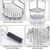 VirtuGro Potato Masher Stainless Steel Potato Masher Double Layer Masher