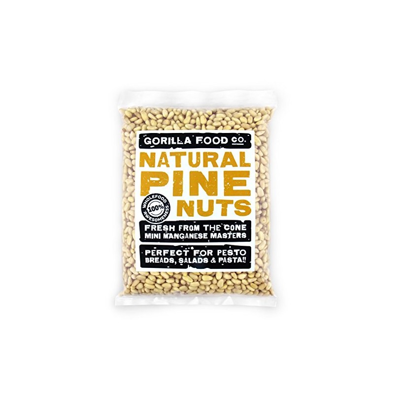 Gorilla Food Co. Natural Pine Nuts (Kernels) - 200g