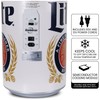 Miller Lite Mini Fridge - Refrigerator for Bedroom Office, Portable