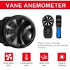 Hand Anemometer Digital Barometer, INFURIDER YF-866BWM Compact Wind Gauge, Wind