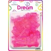 Dream World Self Hinge Barrette Ribbon Pink Mix 24 Piece