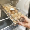 FreshKeeper Stackable Egg Holder for Fridge with Time Scale on