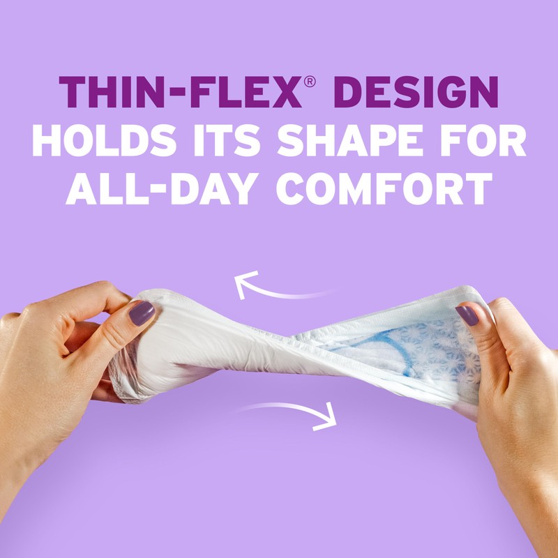 Poise Ultra Thin Incontinence Pads & Postpartum Pads for Bladder