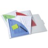 Rexel Smart Desk/2102042 A4 Display Book Clear/Red (Pack of 5