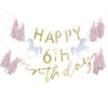 Ginger Ray Eco-Friendly Customisable Princess Happy Birthday Party Bunting Decoration