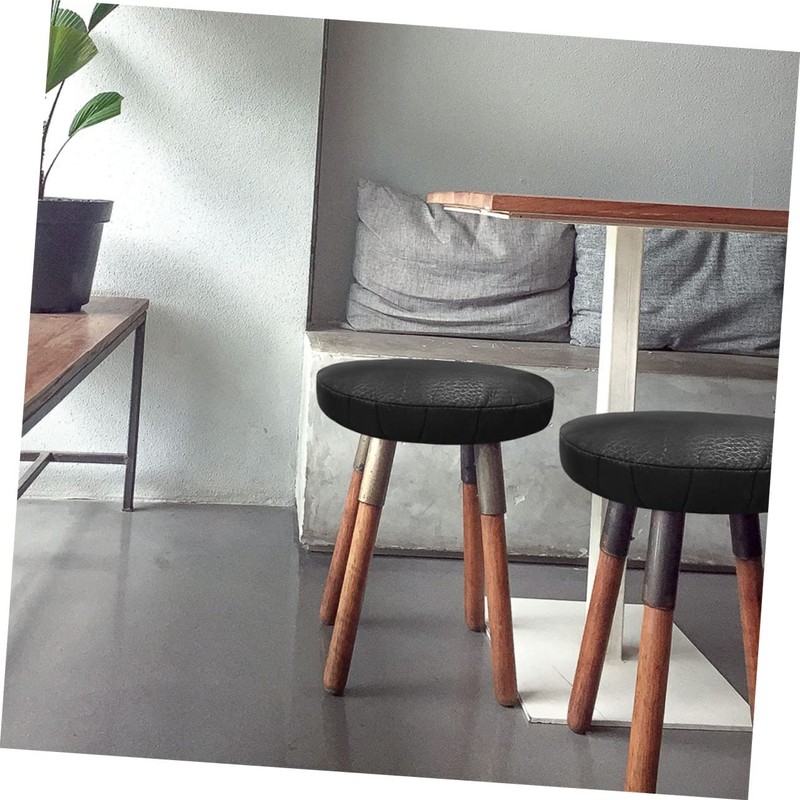 iplusmile Elastic Round Stool Seat Covers 2pcs Chair Covers Waterproof