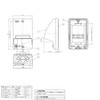東芝ライテック 入線カバー(ホワイト) 配線器具 DC7022(W)