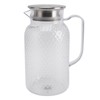 Water Pitcher with Lid and Handle 1500ml Acrylic Heat Resistant