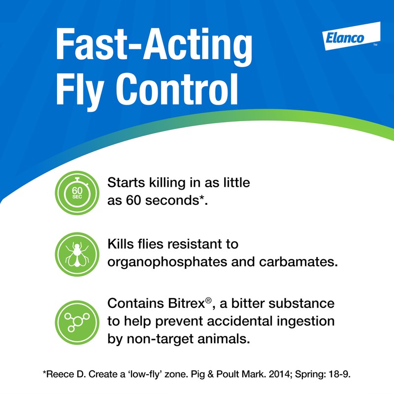 Elanco Animal Health QuickBayt Fly Bait | Premise for Livestock