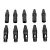 10pcs XLR Connector Professional 5 Male 5 Female High Conductivity