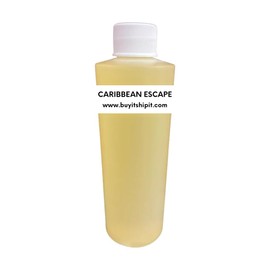 Buyitshipit Buyitshipit - Caribbean Escape Fragrance from Our Beach Collection - Perfect for Adding Aroma to Freshies, Candles, Soaps, and Diffusers - 8 Ounces