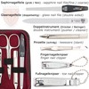 3 Swords Germany - brand quality 8 piece manicure pedicure