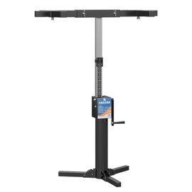 Cabinet Lift Jack for Installing Cabinet，Adjustable Third Hand Tool Support System with 440lbs, Multi-Functional Cabinet Jack (51 inch)