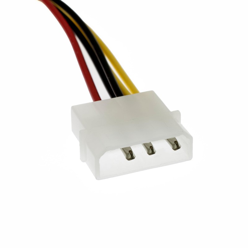 YiKaiEn 4 Pin Molex to 6 Pin Video Card GPU