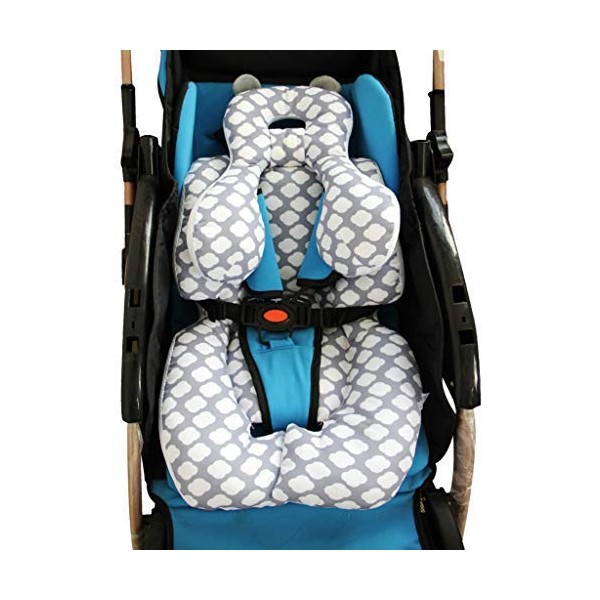 Infant Car Seat Insert, KAKIBLIN Baby Stroller Liner Head and
