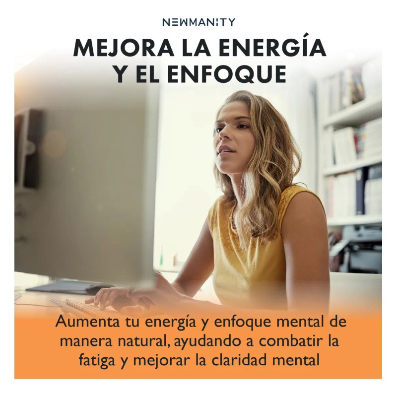 Botella Chaga Newmanity 300 Caps Sin Sabor