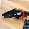FUNOMOCYA 2 Pcs Mini Cordless Electric Chainsaw Bar Hand Chainsaw