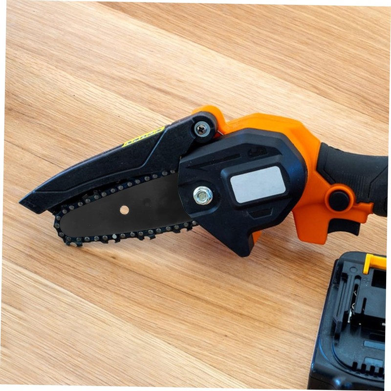FUNOMOCYA 2 Pcs Mini Cordless Electric Chainsaw Bar Hand Chainsaw