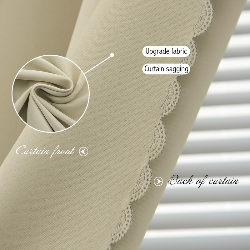 Self Adhesive Portable Blackout Curtains for Bedroom Easy to Install