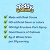 TEDDY GRAHAMS Chocolate Graham Snacks, Bulk Kids Snacks, 6 -