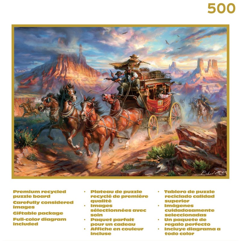 Buffalo Games - Gold - Blend COTA - Wild Wild