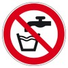 Sign No Drinking Water According to ASR A1.3/DIN 7010 Aluminium