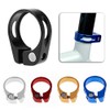 Bike Seat Post Clamp, Metal Ultralight Bicycle Lock Seat Clamp