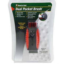 JEF World of Golf JR149 Golf Club Dual Pocket Brush