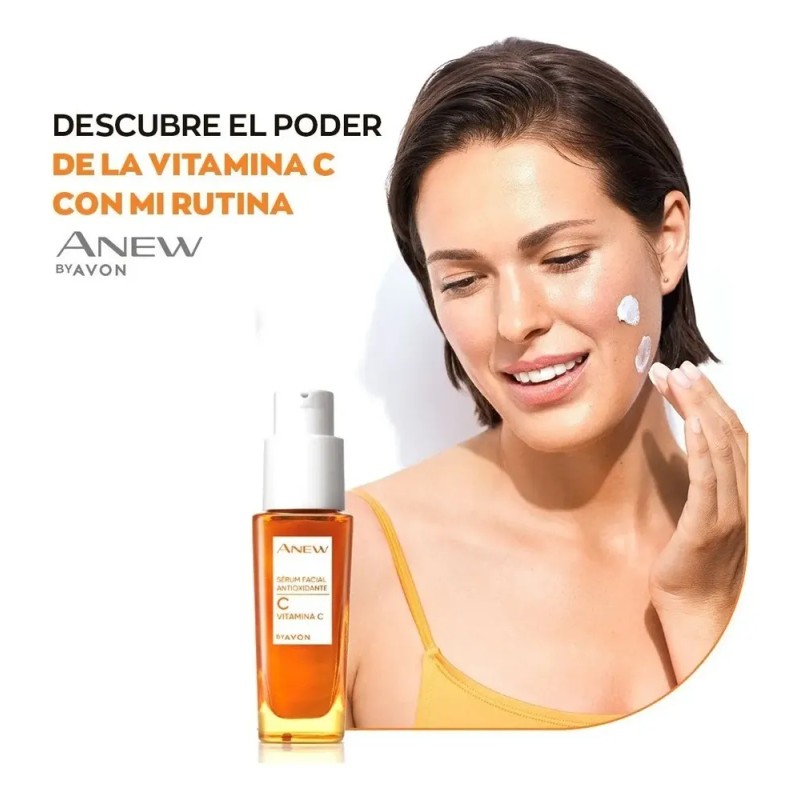 Sérum Facial Vitamina C Antioxidante Concentrado Avon Anew