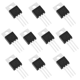 EMSea LD1117V33 Voltage Regulator 3.3V 950mA TO-220 Low Dropout Linear Voltage Regulator 3-Pin Voltage Regulator Power Management Chip Pack of 10
