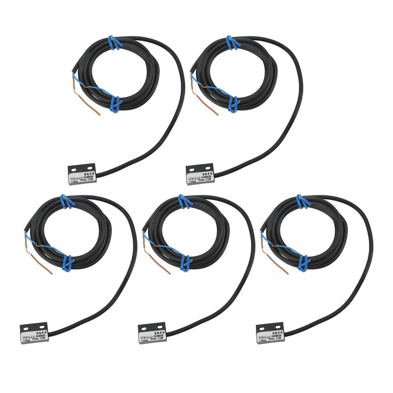 5Pcs Magnetic Proximity Sensor Approach Switch AC DC 5‑240V Input