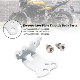 Mad Hornets De-restrictor Plate Throttle Body Parts For YAMAHA MT-07 FZ-07 XSR700 2014-2022