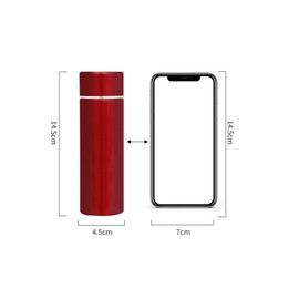 5oz Mini Cute Coffee Vacuum Insulated Water Bottles-Small flasks Perfect for Wallet Handbag Pocket Travel Drink Water Bottle Insulated Cup for Hot and Cold Drink (red)