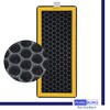 PUREBURG Replacement Filter Set Compatible with HoMedics AT-PET01 AT-PET02 TotalClean