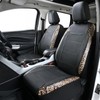 Flying Banner car seat Covers Faux Leather Waterproof Easy Clean