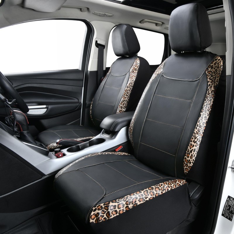 Flying Banner car seat Covers Faux Leather Waterproof Easy Clean
