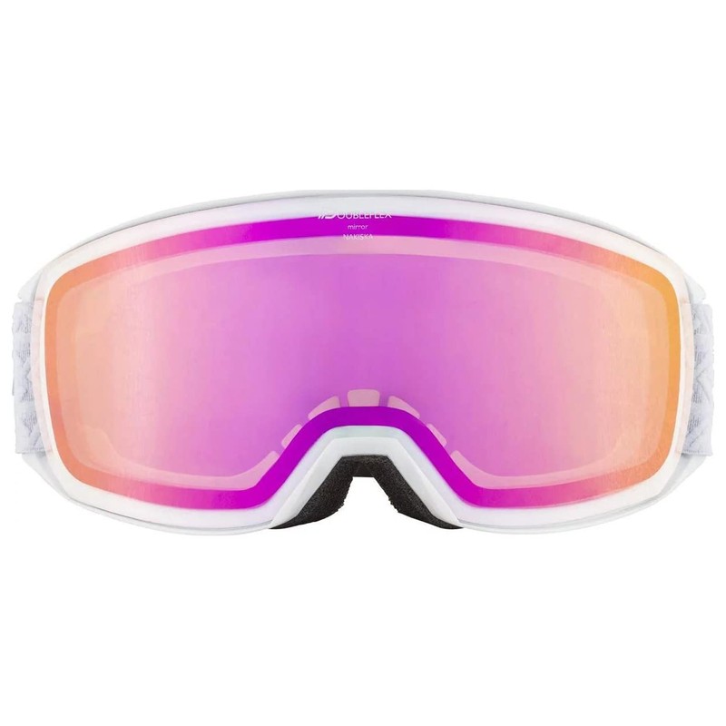 ALPINA NAKISKA Q-LITE Mirrored Contrast Enhancing OTG Ski Goggles with