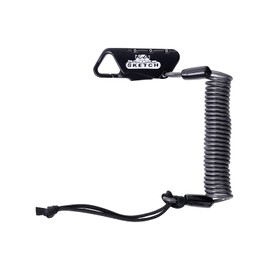 Coil Cable Lock Sketch Coil CABLE Lock Leash Lock Leash Cord Snowboard Snowboarding Anti-theft Key Key Lock Bicycle Road Bike Mountain Bike Cross Bike Key (Clear Smork)