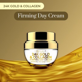 CB CLEAR 24K GOLD&COLLAGEN FIRMING DAY CREAM HYDRATING ANTI-AGING  1.69FLOZ