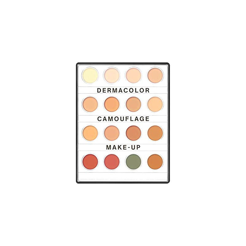 Camouflage Mini Palette 16 Colors, 50-Pack